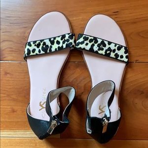 Leopard Print Sandals